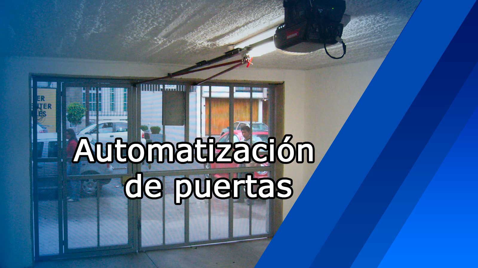 Automatización de puertas
