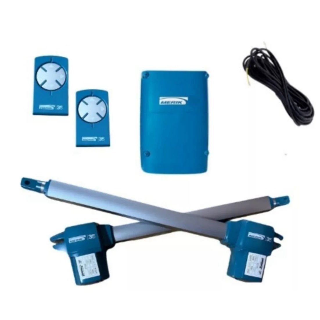 El modelo BAT 400 funciona a 24 V y cuenta con baterías de respaldo